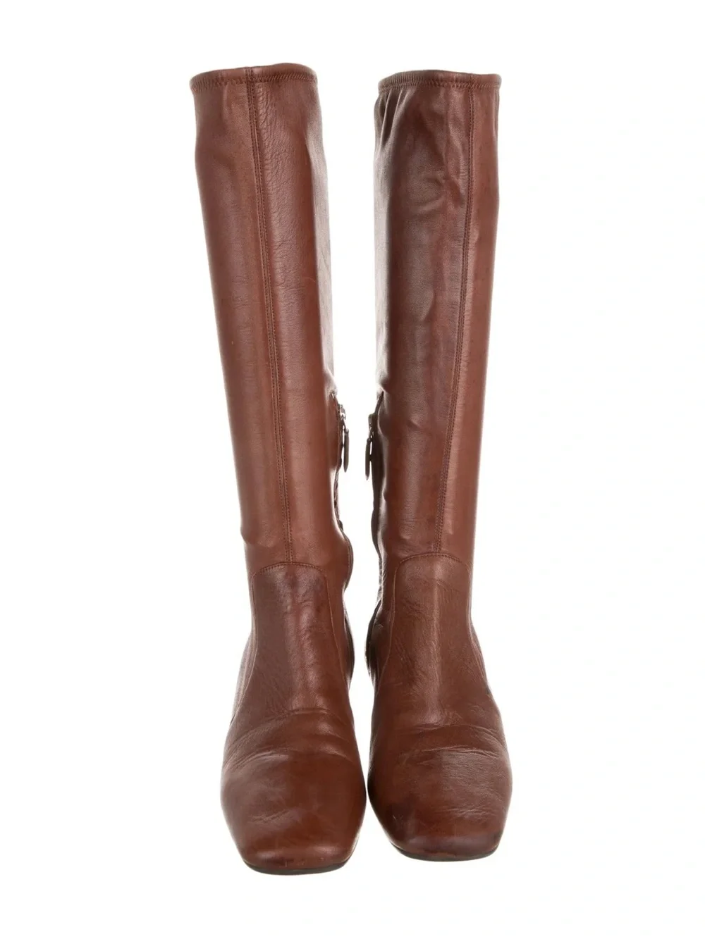 Prada Leather Riding Boots